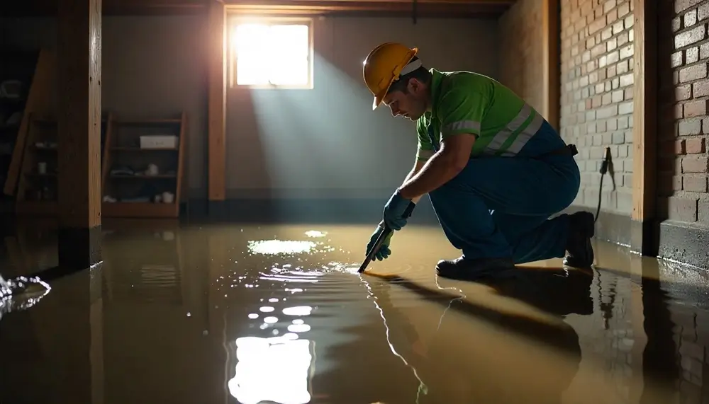 Professional water damage restoration services in West Newton, IN